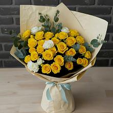 Букет цветов из:  Розы в Шире