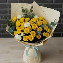 Букет цветов из:  Розы в Шире