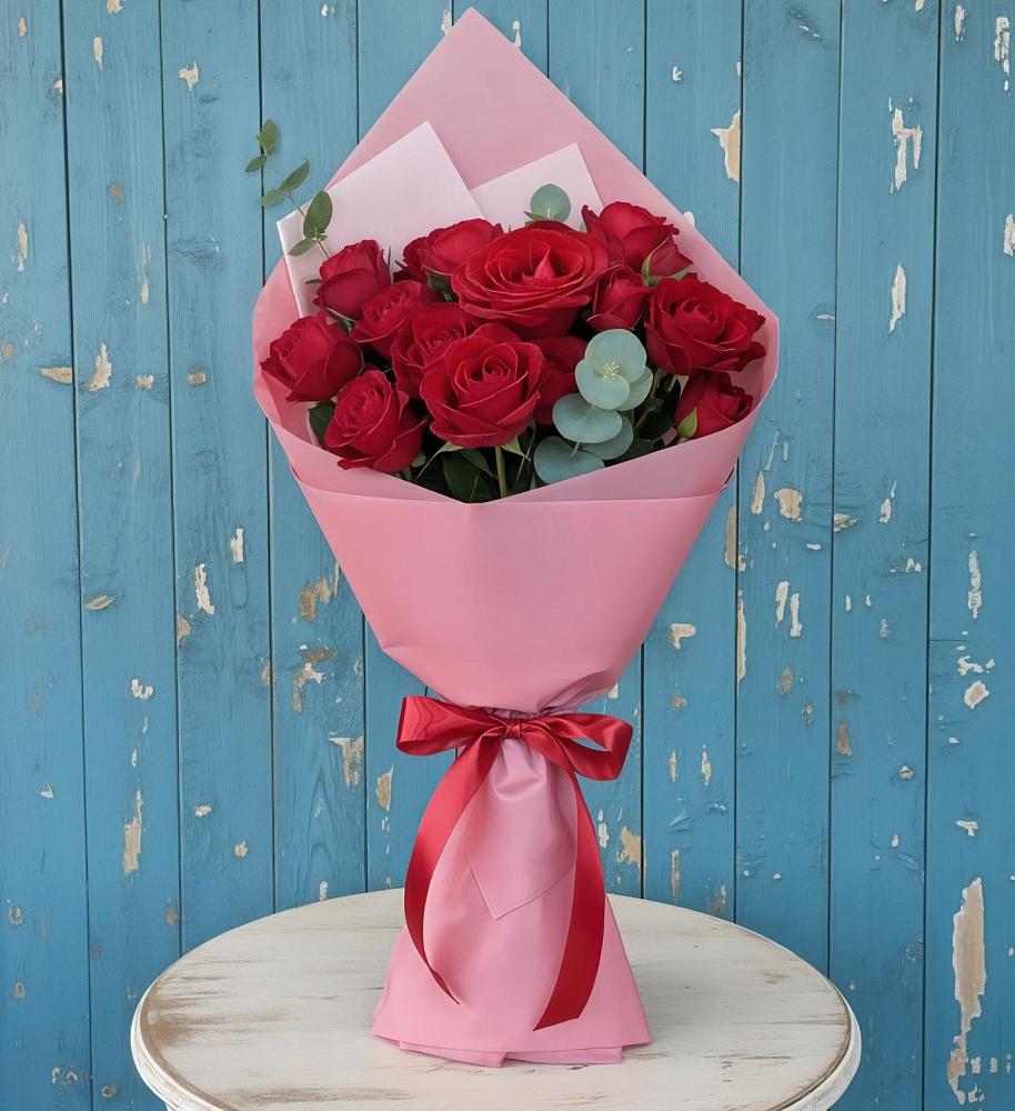 Букет цветов из: Розы в Шире