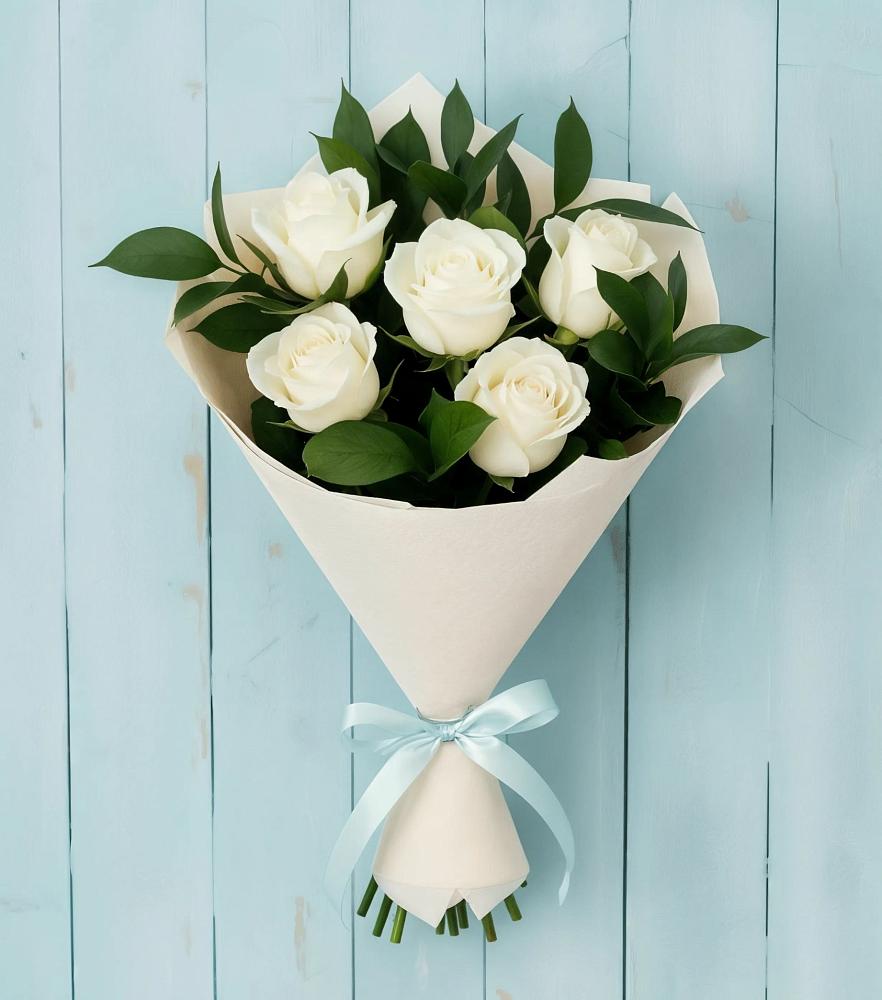 Букет цветов из: Розы в Шире