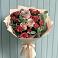 Букет цветов из: Гвоздики и Розы в Шире