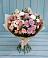 Букет цветов из: Хризантемы, Розы и Альстромерии в Шире