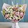 Букет цветов из: Альстромерии и Розы в Шире