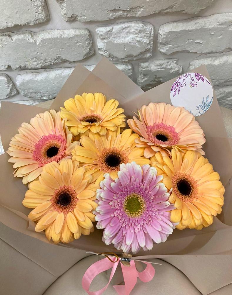 Букет цветов из: Герберы в Шире