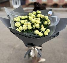 Букет Белые кустовые розы Солинеро #REPLACE_PRED# Шире