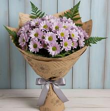 Букет цветов из:  Хризантемы в Шире