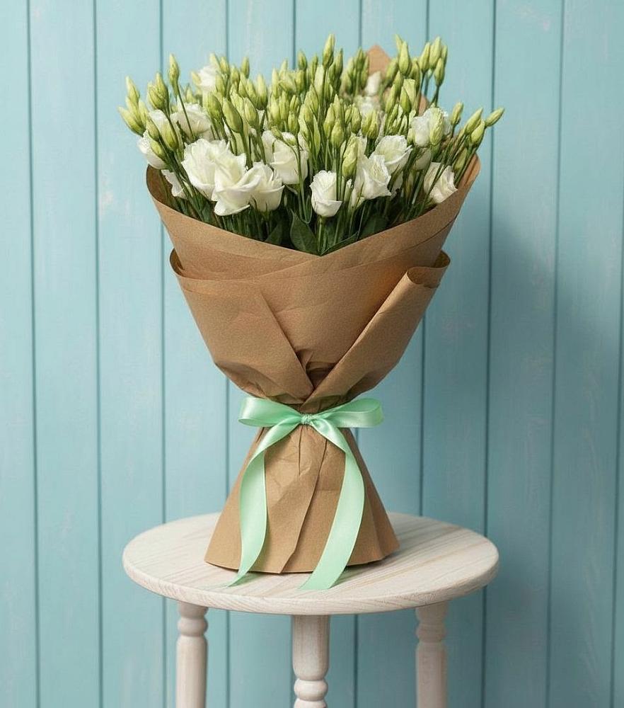 Букет цветов из: Лизиантусы в Шире