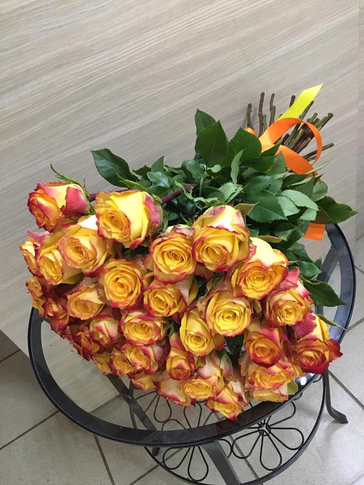 Букет Желтые розы в Шире