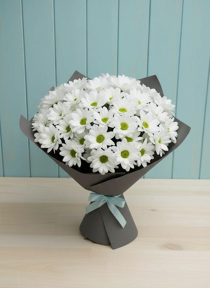 Букет цветов из: Хризантемы в Шире