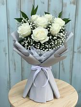 Букет цветов из:  Розы в Шире