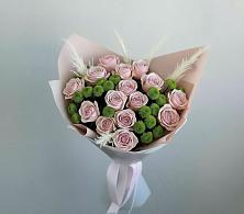 Букет цветов из:  Розы и Хризантемы в Шире