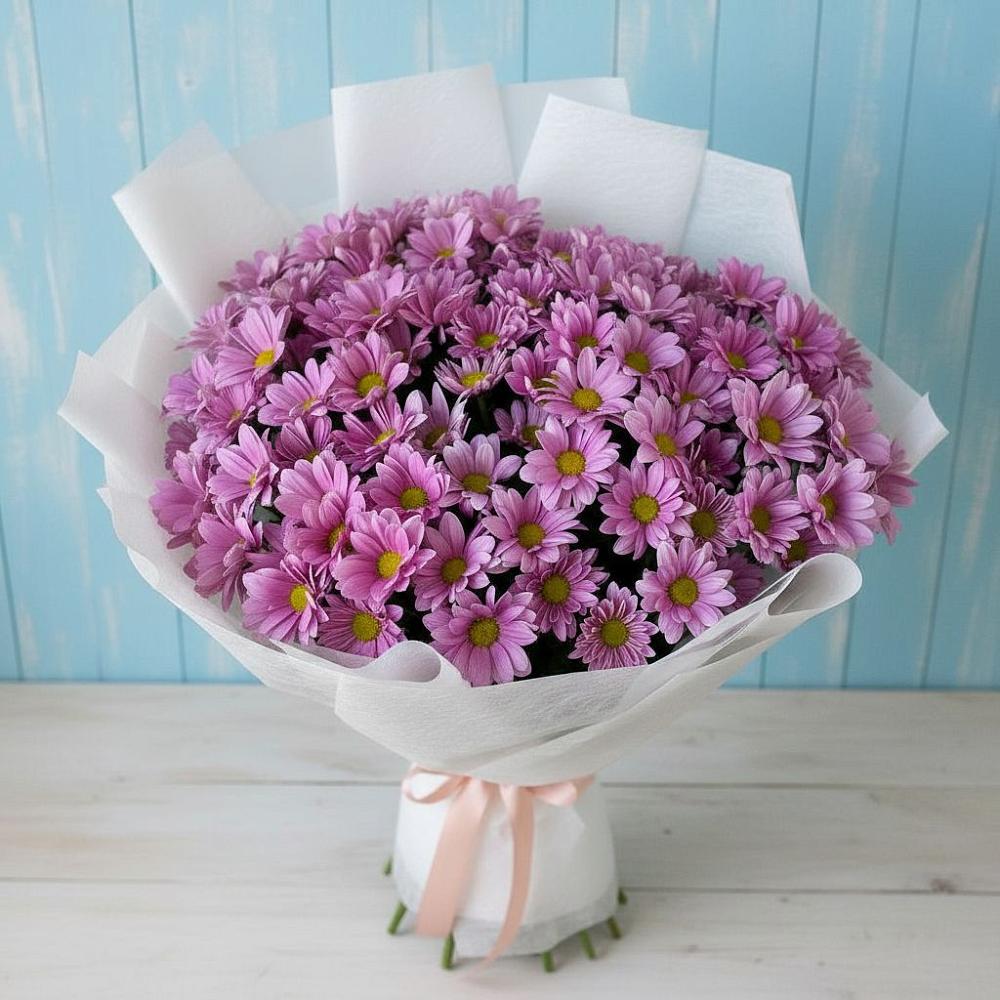 Букет цветов из: Хризантемы в Шире