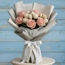 Букет цветов из:  Розы #REPLACE_PRED# Шире