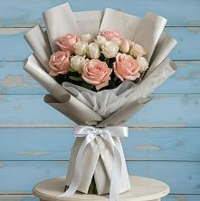 Букет цветов из:  Розы в Шире