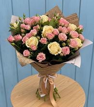 Букет цветов из:  Розы в Шире