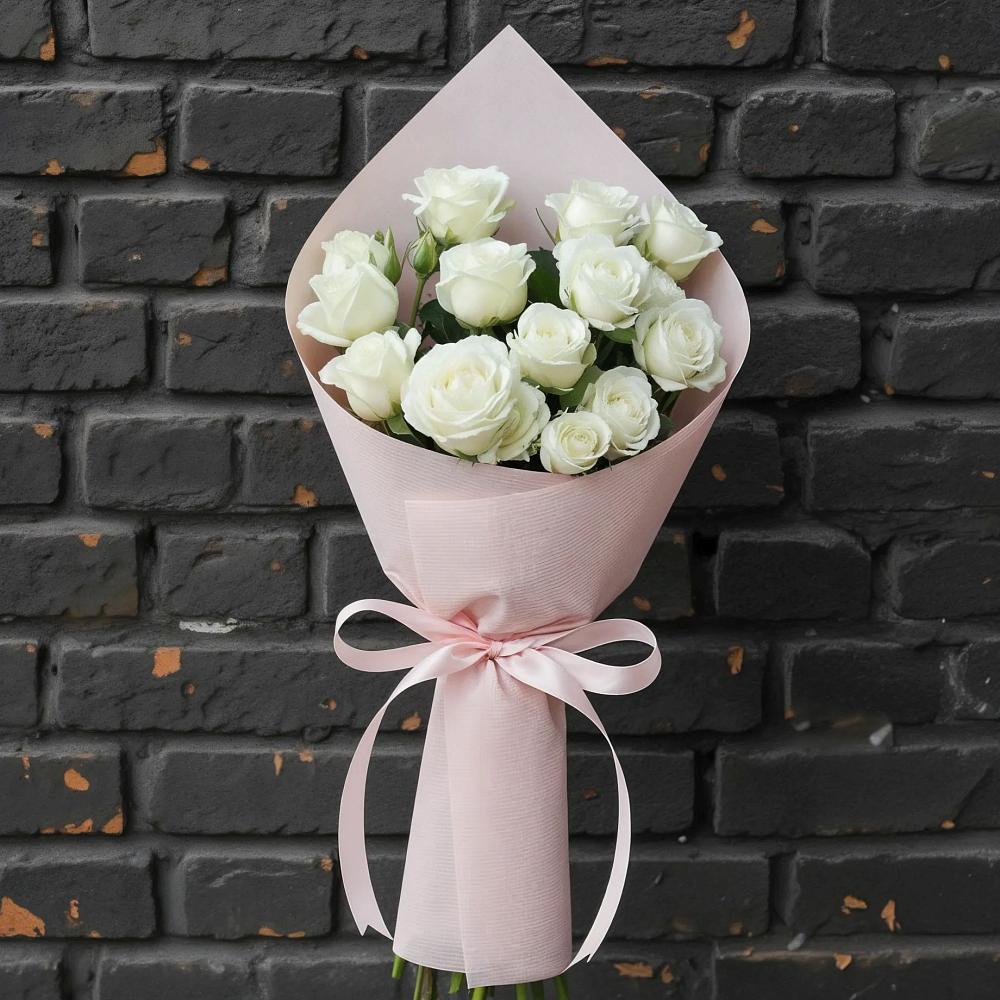 Букет цветов из: Розы в Шире