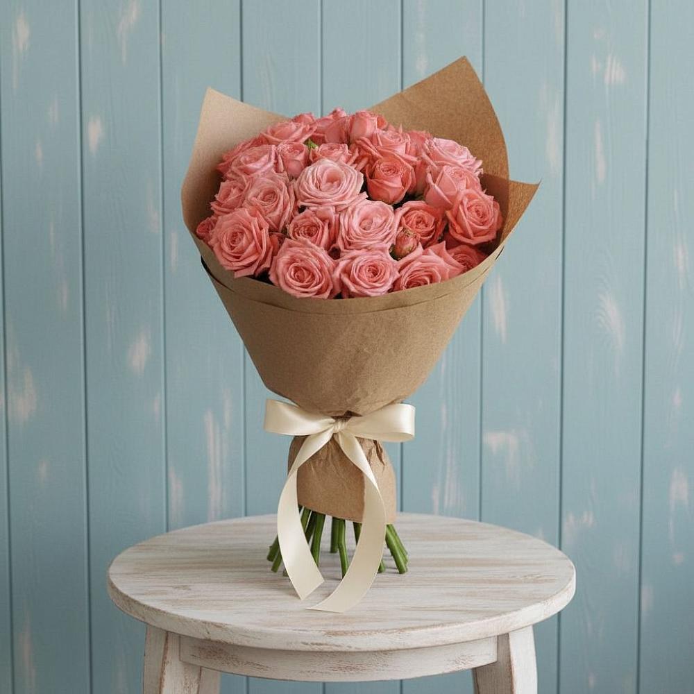 Букет цветов из: Розы в Шире