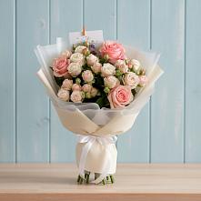 Букет цветов из:  Розы в Шире