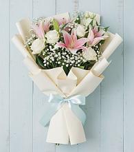 Букет цветов из:  Лилии в Шире