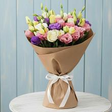 Букет цветов из:  Лизиантусы в Шире