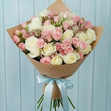 Букет цветов из:  Розы в Шире